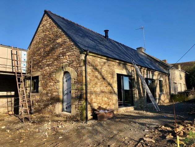 Rénovation d'une maison en pierre 